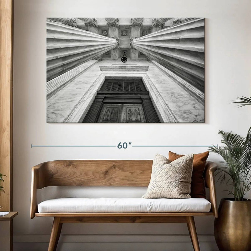 Lilie US Supreme Court Doors, H 34 po x l 51 po