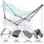 Support de hamac réglable, hamac de camping pliable et support, support de hamac double de luxe d'une capacité de 650 lb pour 2 personnes, assemblage facile, antidérapant et silencieux-1937318522