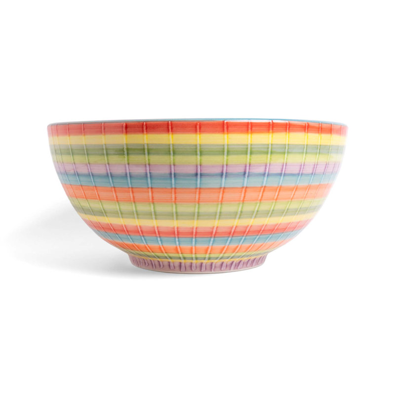 Beachcrest Home Chidsey Ceramic Deep Serving Bowl