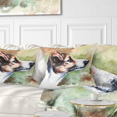 Jack Russell Terrier - Animal Printed Pillow