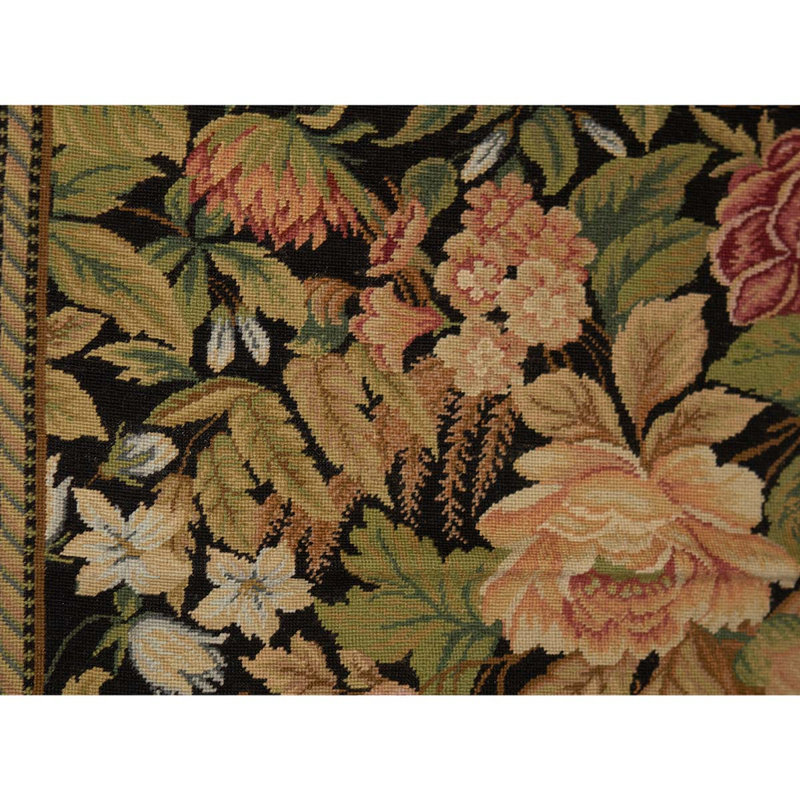 Handmade Wool Floral Area Rug