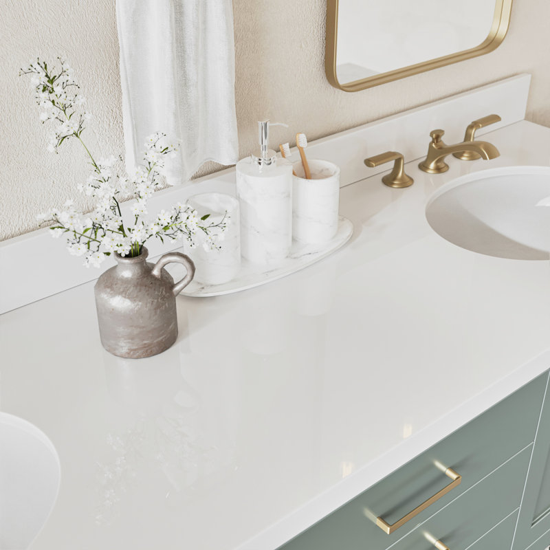 Magnolia Bath Vanity Oval Basin S073DWQ, Vintage Green, Oval