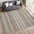 Machine Washable Indoor/Outdoor Chantille ACN2823 Stripes Rug-686625698-686625694