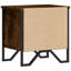 Alliyah 40cm W Metal Bedside Table-758425481