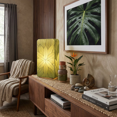 Rebersburg Cocoa Leaves Novelty Lamp