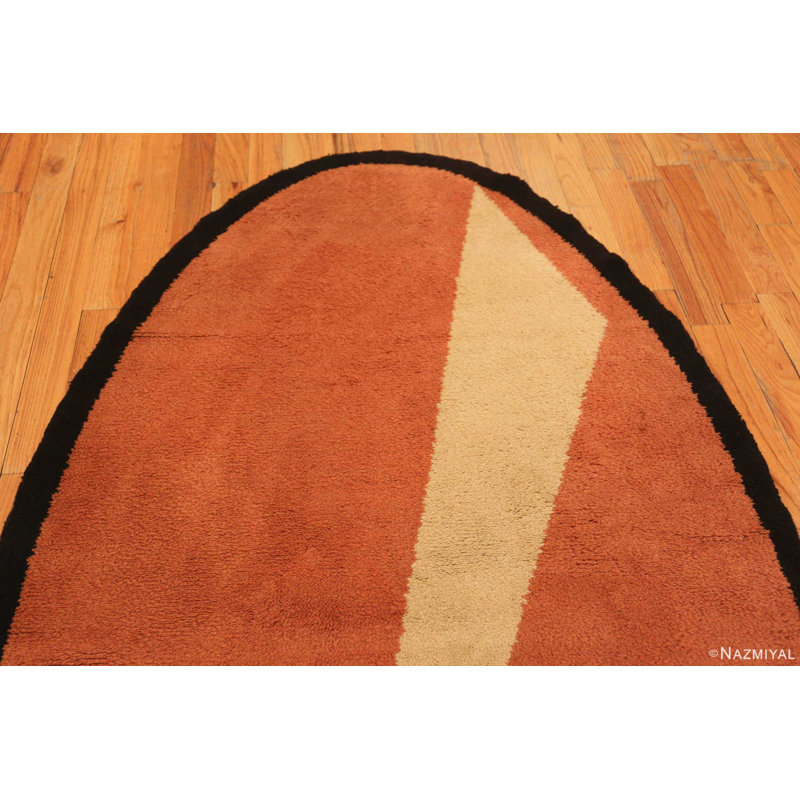 Tapis antique français Art Deco