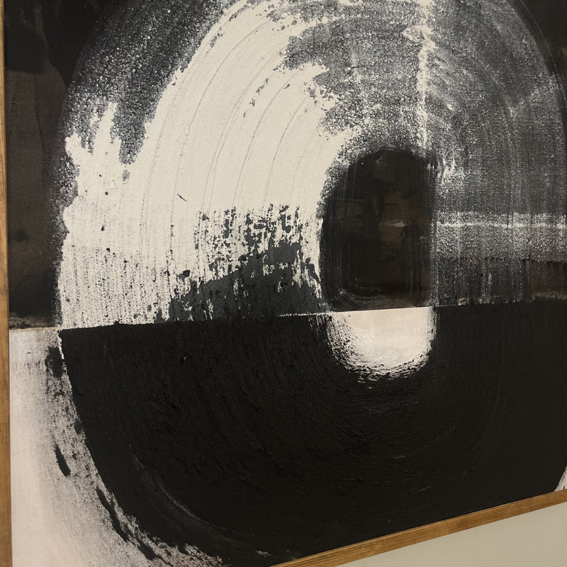 "Deep Dream", ensemble de 2 peintures abstraites encadrées, signées Jacob Lumin, H 36 po x l 72 po