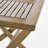 Lleyton Square Wood Folding Outdoor Bistro Table , 25.5'' in. W 25.5'' in. D-825896790
