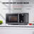 Toshiba 0.9 Cubic Feet 900 Watt Convection Countertop Microwave with Air Frying Capability-89111999