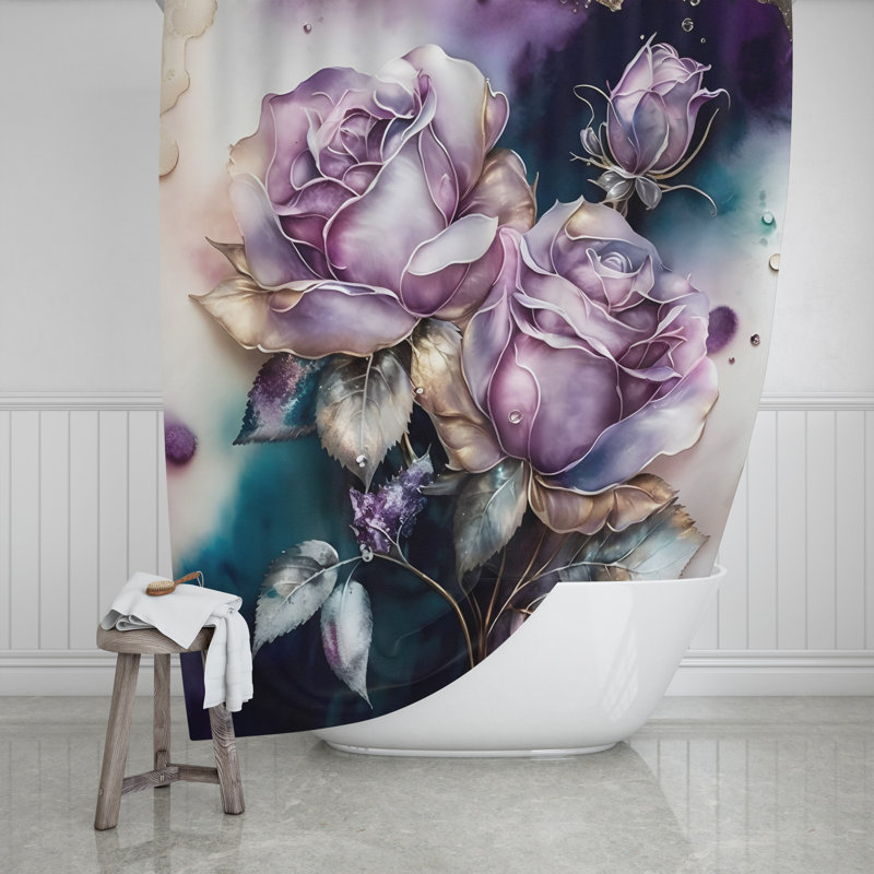 Burkard Shower Curtain, 83" H x 70" W