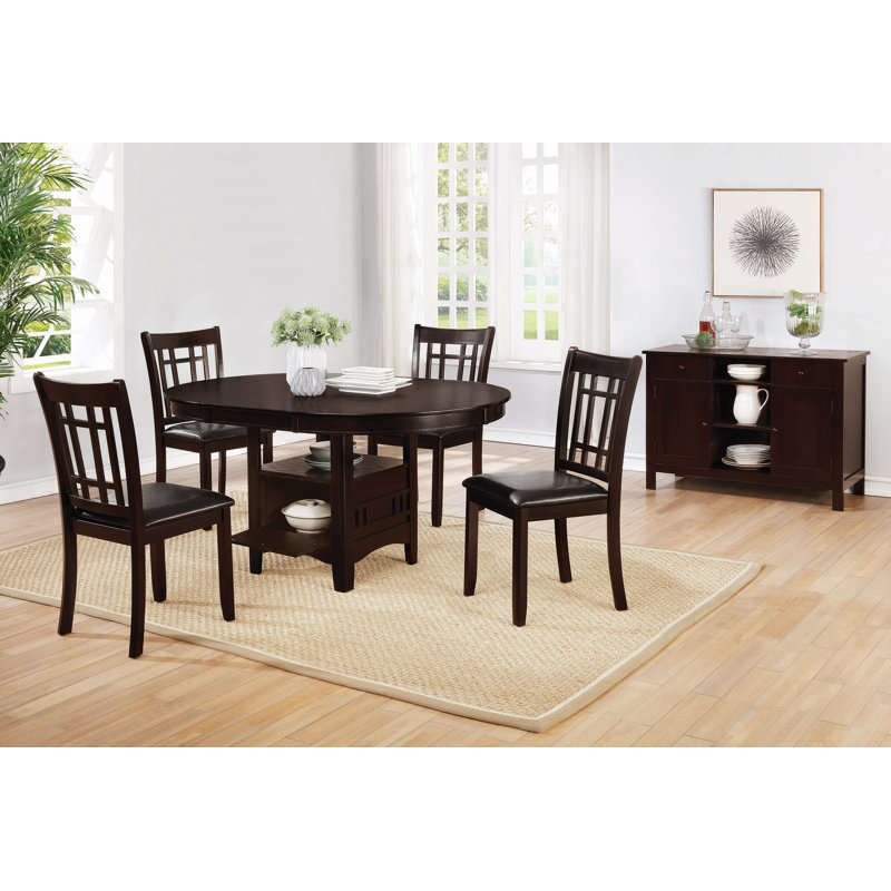 Adish 18-inch Removable Leaf Dining Table