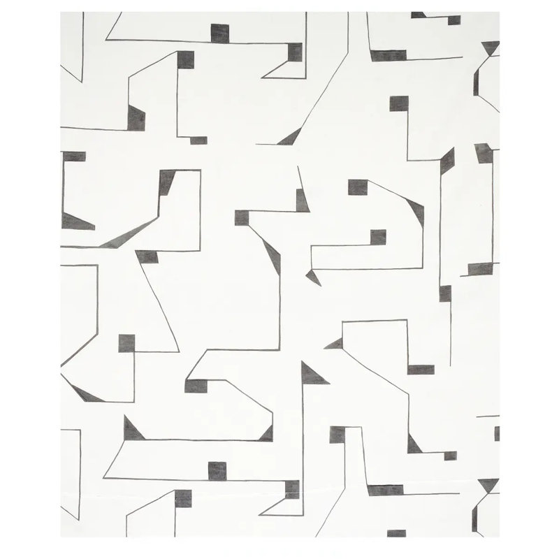 Schumacher x Porter Teleo Circuit Fabric, Gray