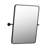 Kellner 24x32'' Rectangular Aluminum Framed in Matte Black Modern Bathroom Pivot Wall Mirror