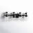 Kesia 2-Light Bathroom Vanity Light in Black-70337296-119772176-119772180