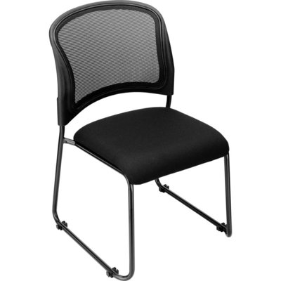 Mesh Seat Waiting Room Chair with Plastic Frame