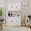 Armoire de rangement pour garde-manger 71 po avec comptoir four à micro-ondes 71 po, armoire à bahut autoportante avec tablettes réglables, 6 portes et 1 tiroir