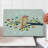 Ambesonne Forest Cutting Board Large Size Flowers Bird on a Branch Pale Eggshell Multicolor