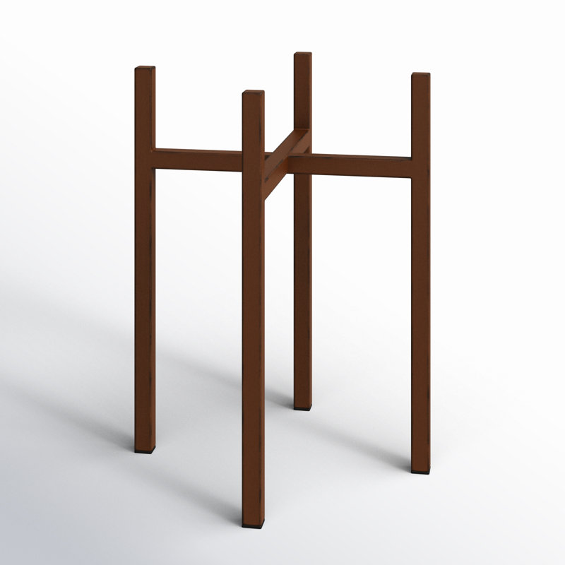 Support pour plante Kimbell, H 9,84 po x l 6,5 po x p 6,5 po
