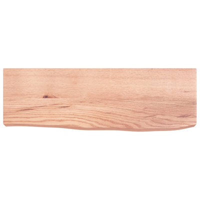 Clintonpark Oak Solid Wood Floating Shelf