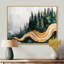 Forêt forêt de cristal émeraude I - forêt, art mural-773958349-773958339-773958363