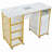 Alvah 43.4 " W Kitchen Cart