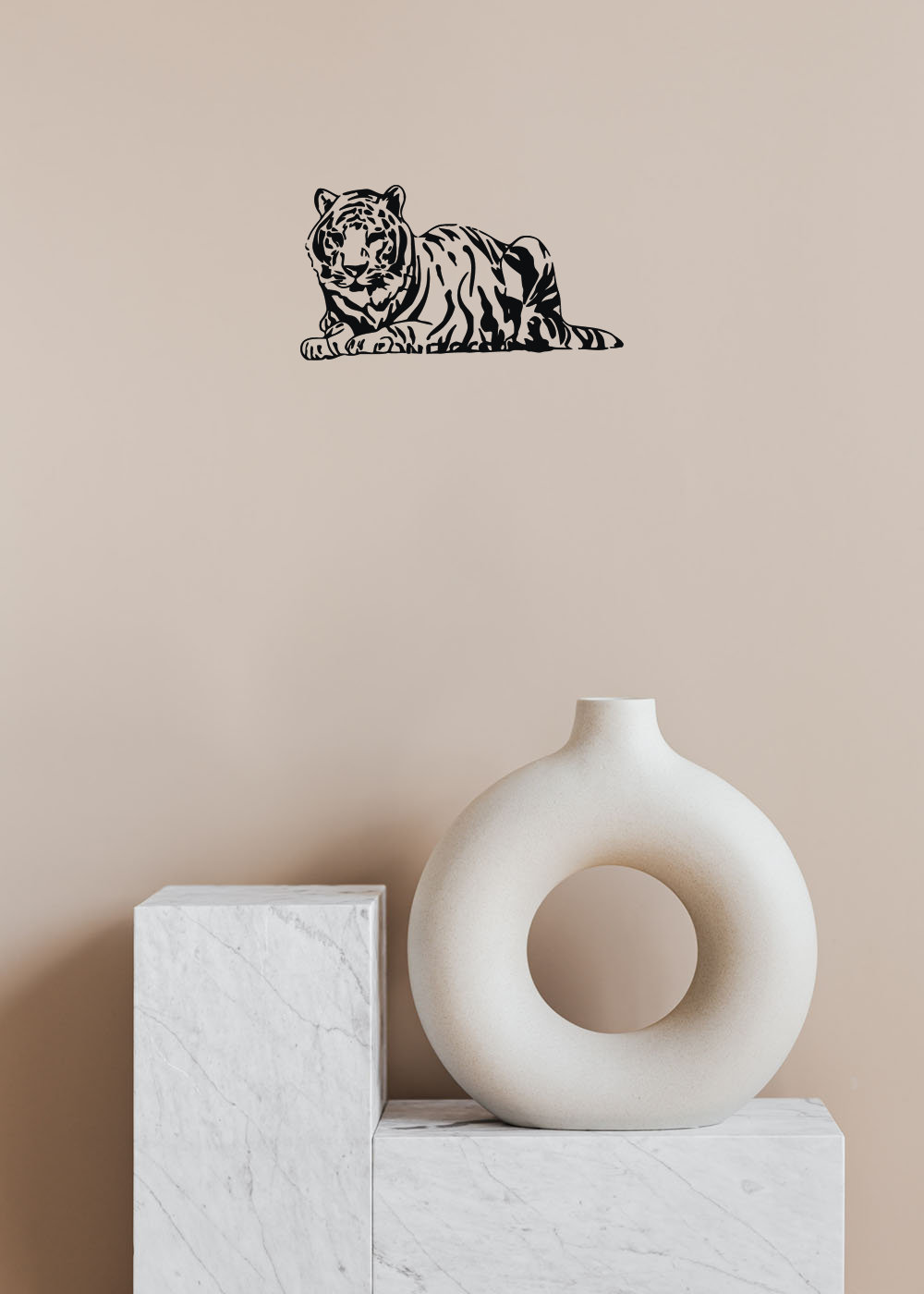 Millwood Pines Tiger Wall Decals Vinyl Decal Wild Cat Animal Home Art ...