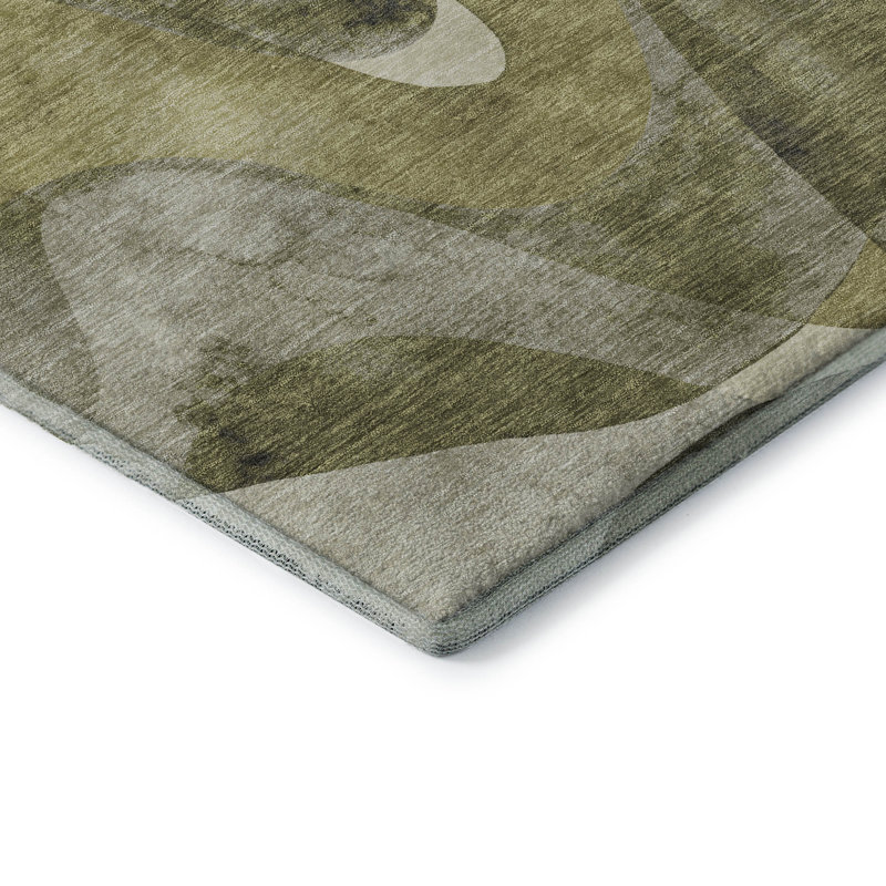Tapis Mahenoor avec envers antidérapant, Rectangle 1 pi 8 po x 2 pi 6 po