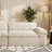 Modern Oversized 114-inch Corduroy Lazy Cloud Compression Sofa with Pillow Armrest Design-1150695727