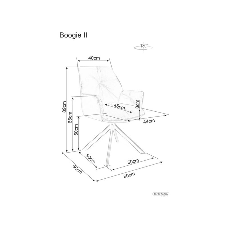 Hedd 50cm H Armchair, Grey