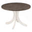 Ensemble de table de salle à manger Mid-Century en bois massif 5 pièces, ensemble de tables de cuisine avec chaises rembourrées