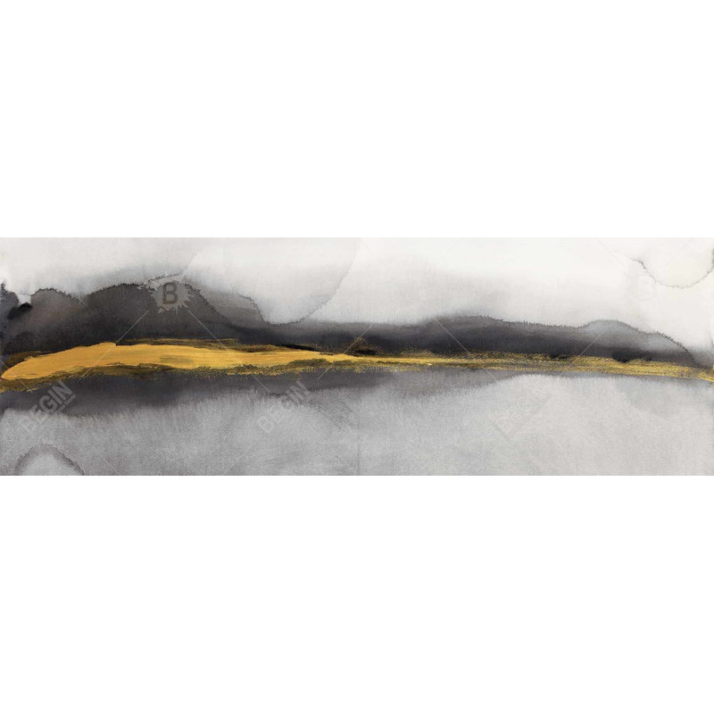 " Gold Stripe Abstract "