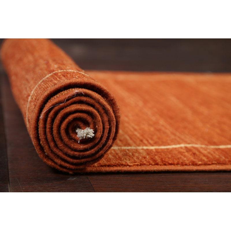 Baze Wool Geometric Indoor Rug, Runner 2'7" x 9'10"
