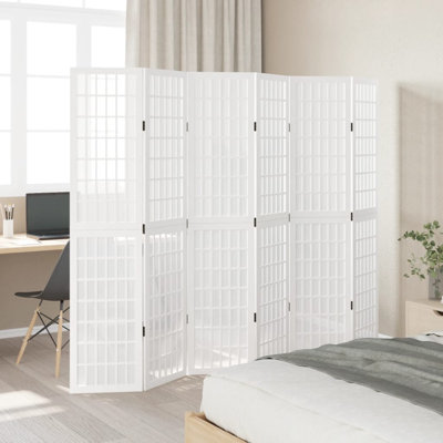 210cm W 6 - Panel Folding Room Divider