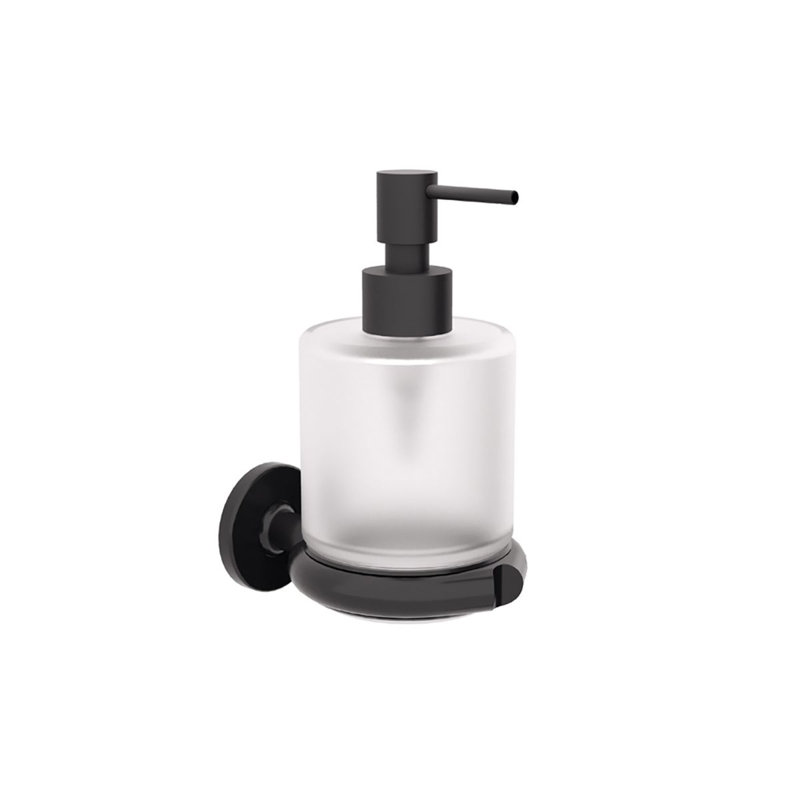 Distributeur de savon de mbeca, Noir mat
