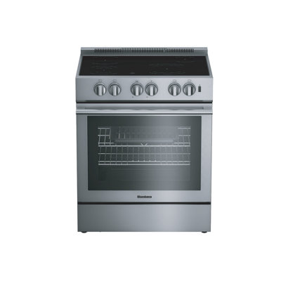 Blomberg 30" 5.70 Cubic Feet Electric Slide-In Range