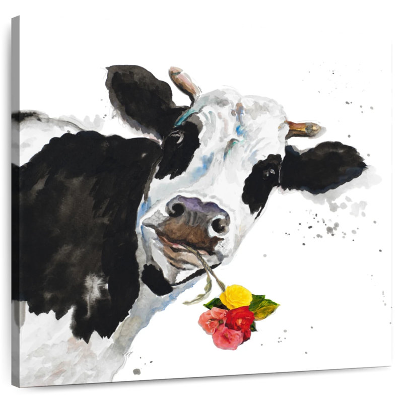 Crowle Crazy Cow, H 24 po x l 24 po