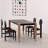 Rectangular Solid Wood Dining Table in French and Ancient Chinese Style-111031800