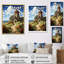 Countryside The Old Windmill II, reproduction d'art sur toile-1496061169-1496061170
