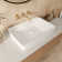 Ruvati 23.37'' Porcelain Ceramic Rectangular Bathroom Sink with Overflow