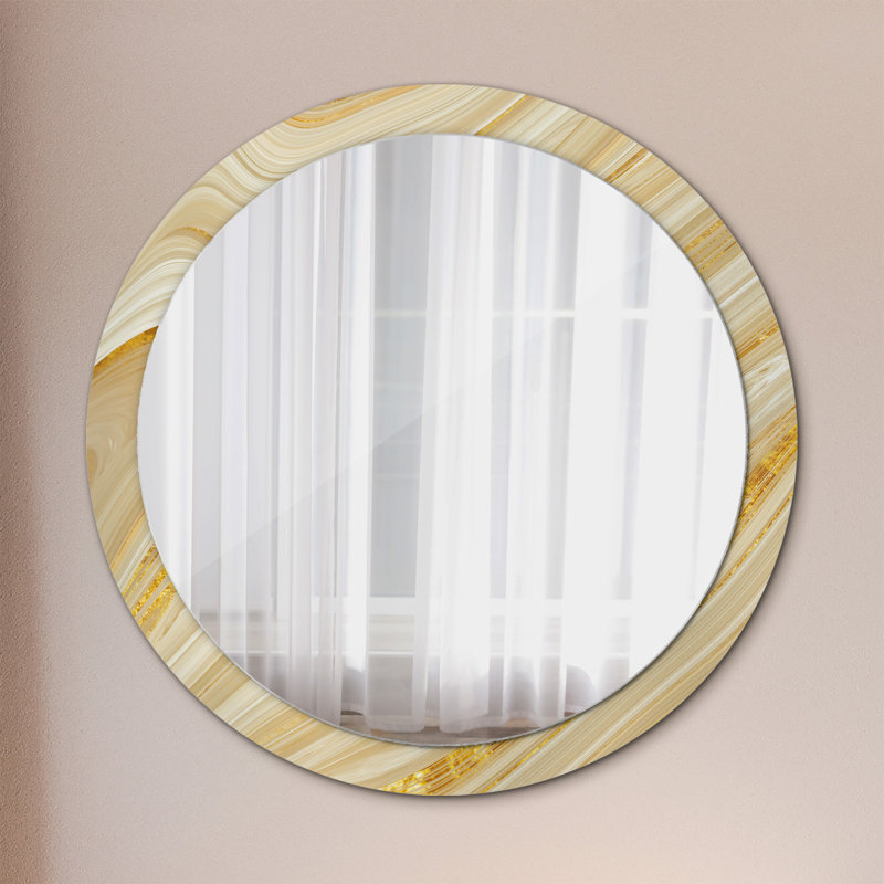 Huldar Glass Flat Wall Mirror