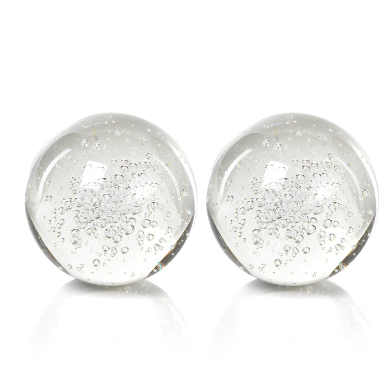Bourre de vase en cristal bubbles Alwin
