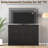 Fluted 6-Drawer Dresser with Solid Wood Base-52821734