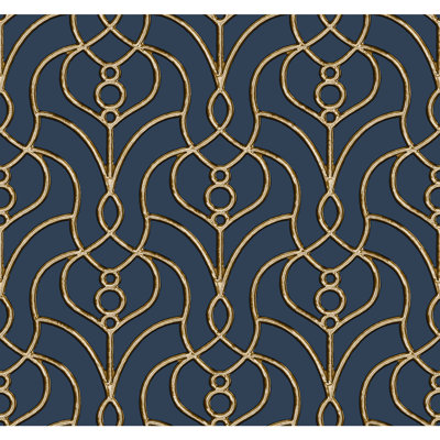 Divine Trellis Shimmer Wallpaper Roll