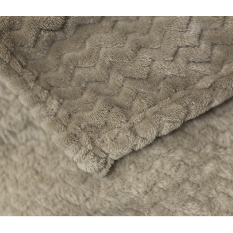 Balthasar Throw Blanket, W23 x L35cm, Latte