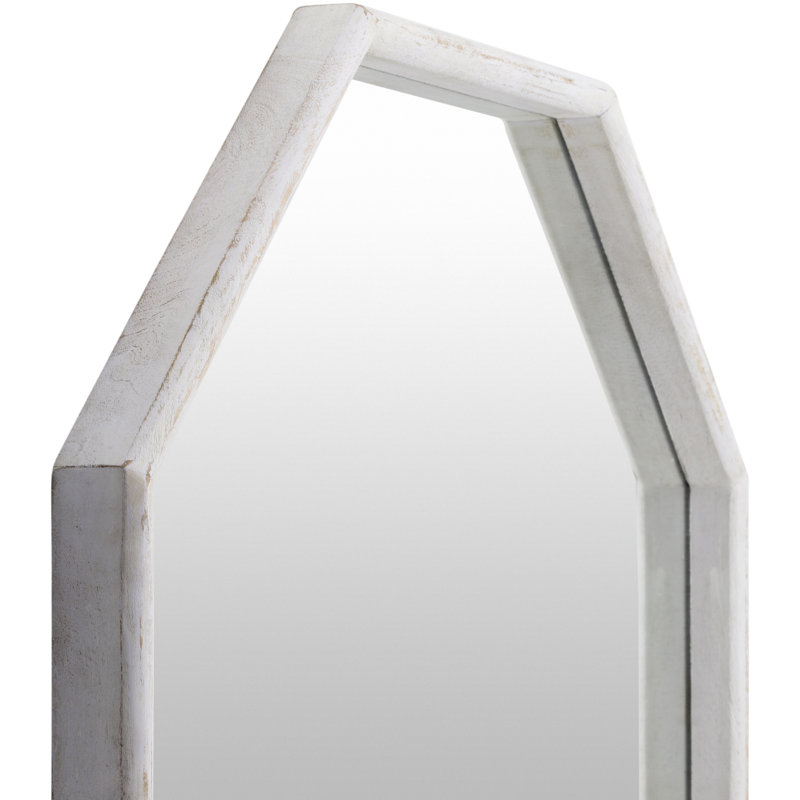 Papatya Accent Mirror, White