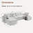 Zakeem Upholstered U-Shaped Sectional Reversible-2011234390