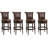 Ted Swivel Upholstered Counter Stool with Solid Wood Frame-2110752441-2110752436