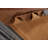 Rust Striped Gabbeh Indian Area Rug 8