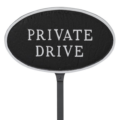 Weather Resistant Metal Garden Sign