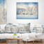 Coussin lombaire en paysage pour photographie winter mountain